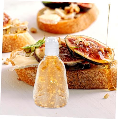 500g Clear Plastic Honey Dispenser with Flip Cap