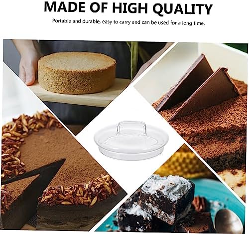 GRADENEVE Airtight Glass Jar Lids 2 Pack Sturdy Easy to Clean
