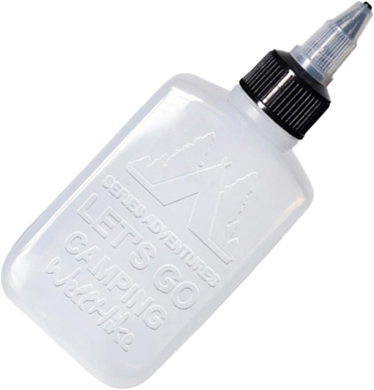 Small Liquid Containers 100ml Squeeze Bottle for Camping