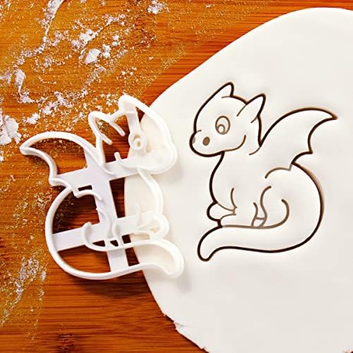 Baby Dragon Cookie Cutter 1 Piece - Bakerlogy 1