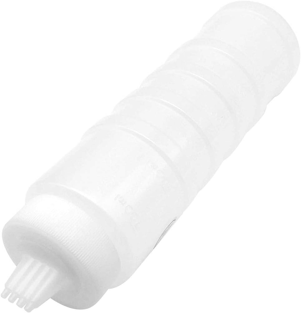 GARASANI 4 Hole Condiment Squeeze Bottle 24oz