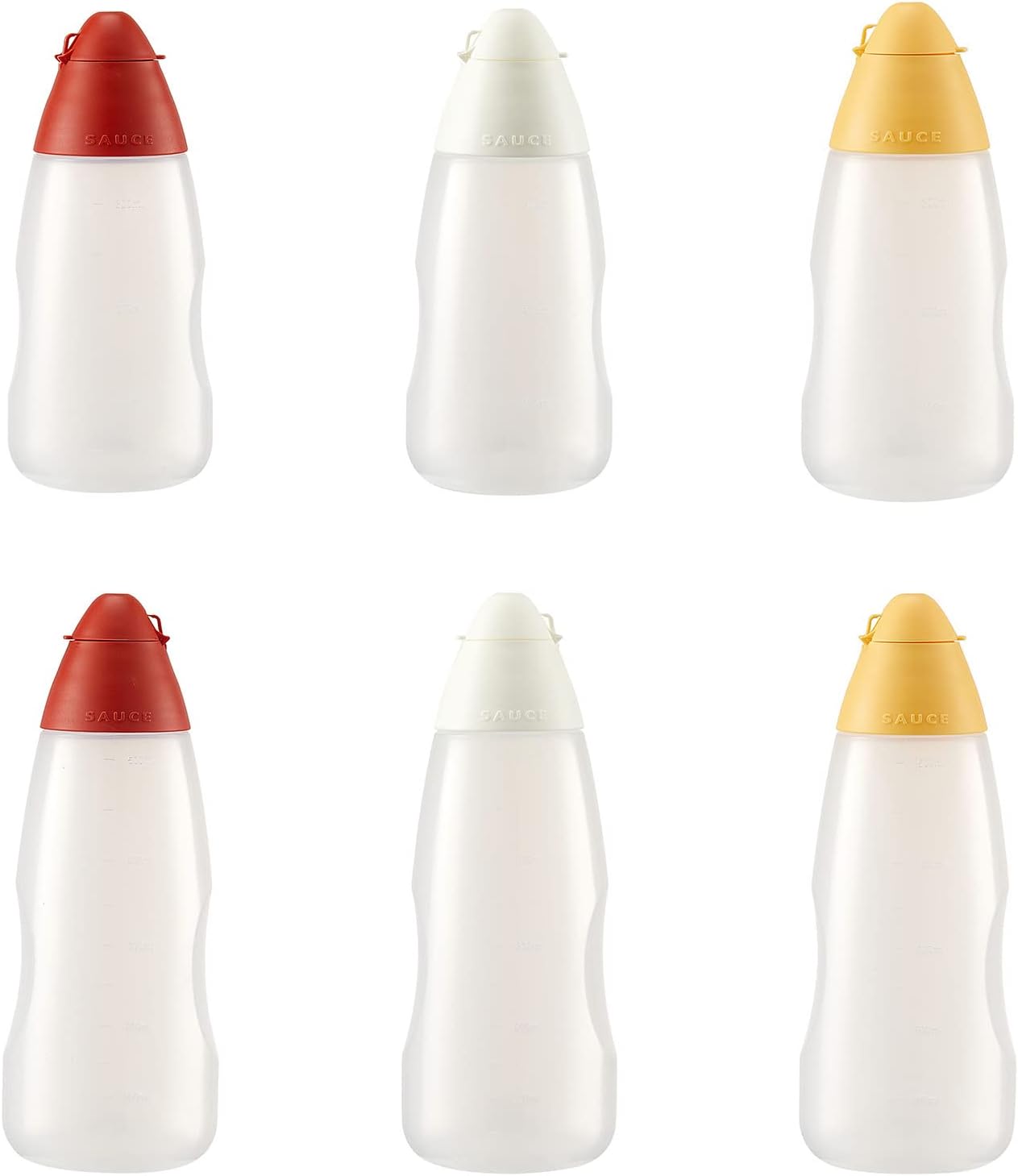 XANHOY 300ml Leakproof Squeeze Condiment Bottle