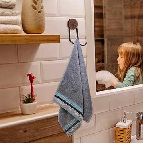 Healifty Self-Adhesive Wall Hook Stainless Steel 1