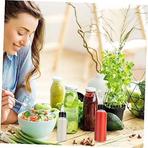 VINTORKY 12 Pack Refillable Salad Squeeze Bottles