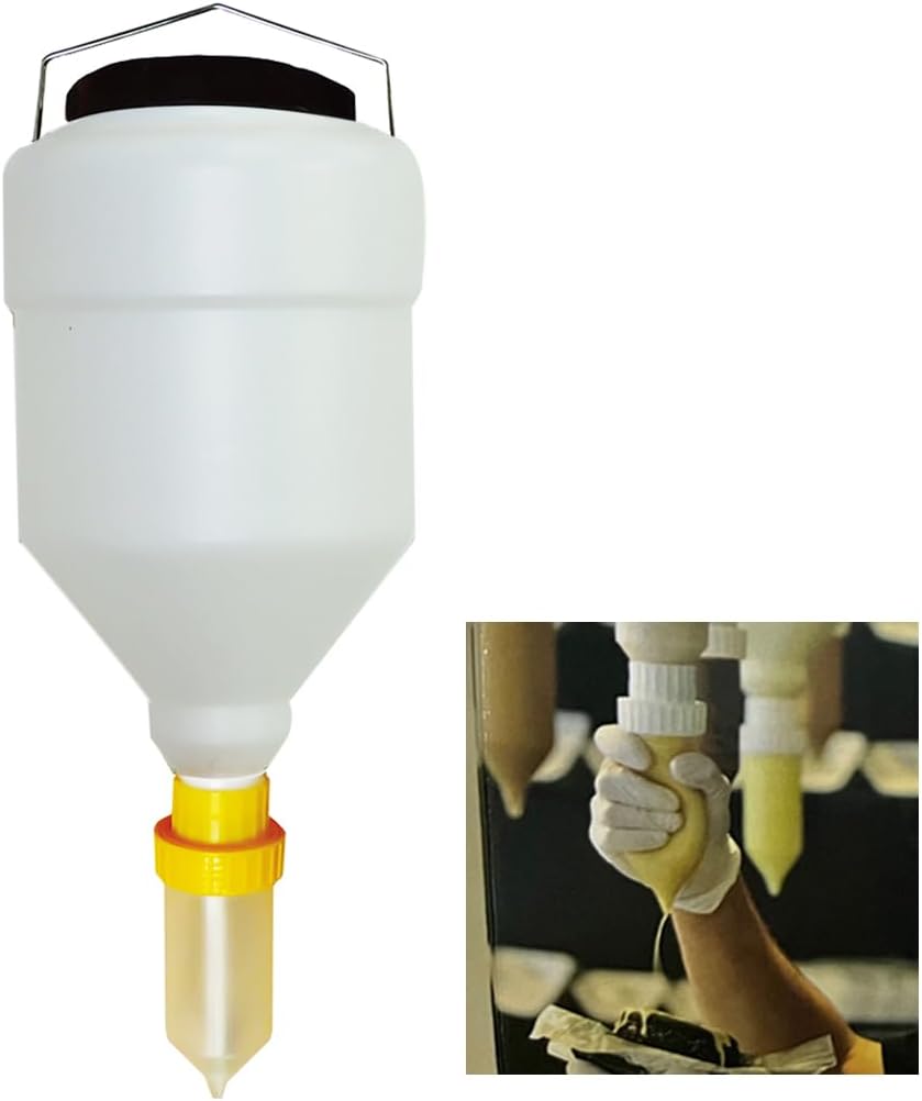 Vitasunhow Large Condiment Dispenser 55L Refillable Leak Proof