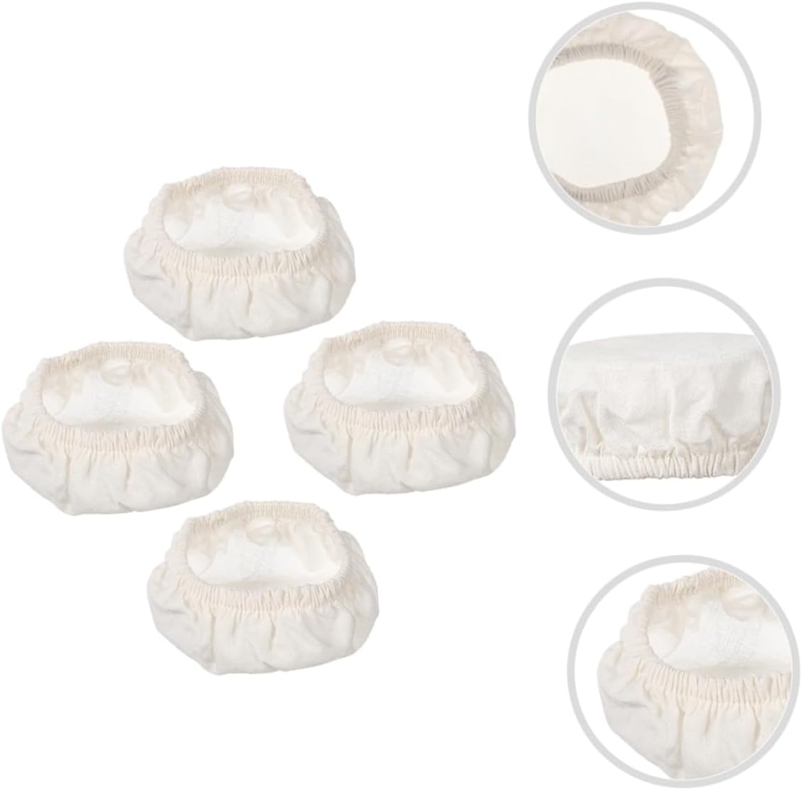 PRETYZOOM 4pcs Cotton Jar Lids for Canning Storage 1