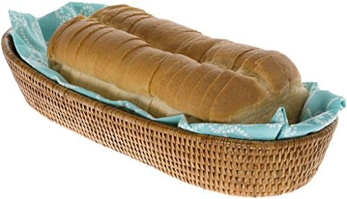 KOUBOO La Jolla Bread Basket Large Honey Brown 1