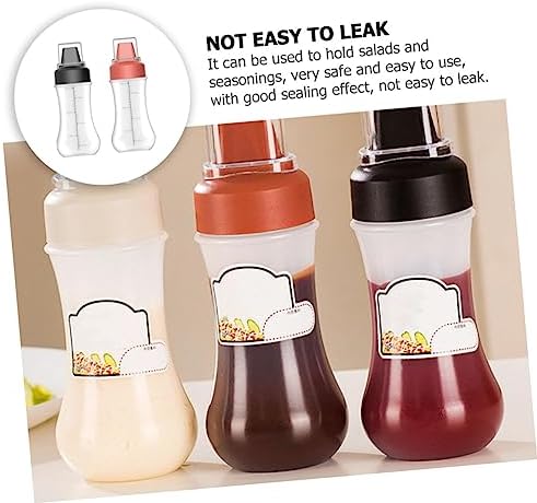 Mikinona Food Grade Condiment Squeeze Bottles