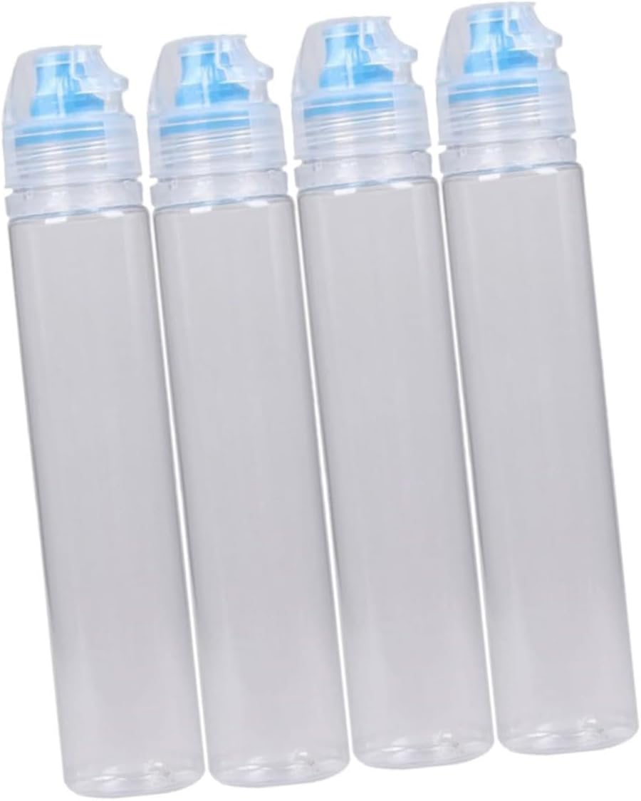 SHOWERORO 4 Pack Portable PVC Condiment Bottles 1