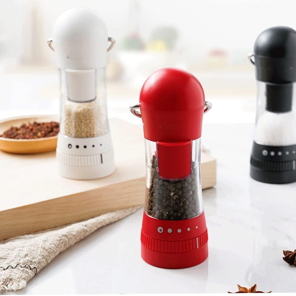 JAJKAFCL Pepper Grinder with 5-speed Adjustment