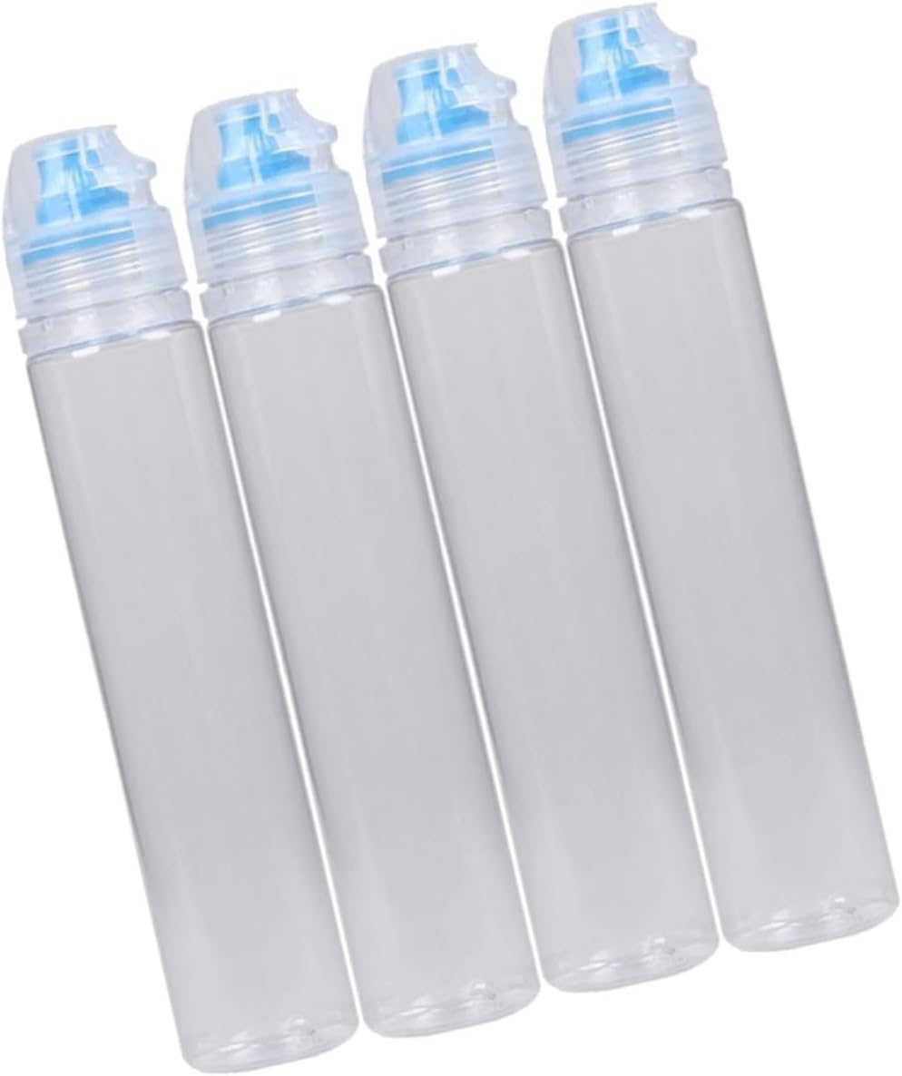SECFOU 4Pcs PVC Condiment Squeeze Bottles 1