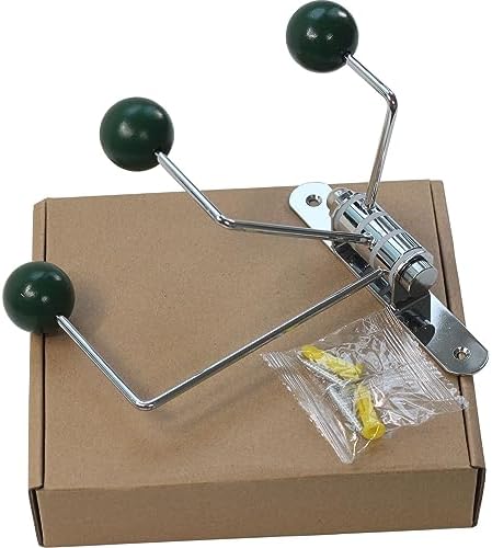ImyHok Decorated Wall Hook Swivel Coat Rack with Wood Balls