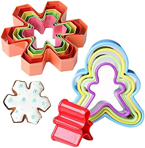 KALAIEN 25Pcs Christmas Cookie Cutter Set