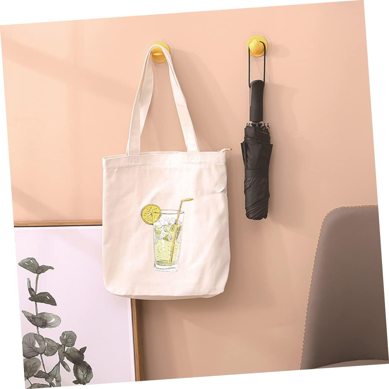 TIDTALEO 4pcs Seamless Hooks Wall Decor Bath Hook