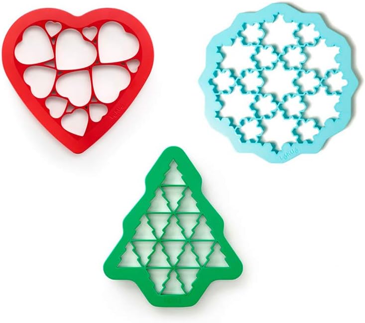 Lekue Kids Cookie Puzzle Cutter Set of 3 1