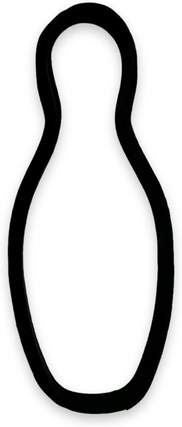 Bundle of Fun Bowling Pin Cookie Cutter 4 Inch 1