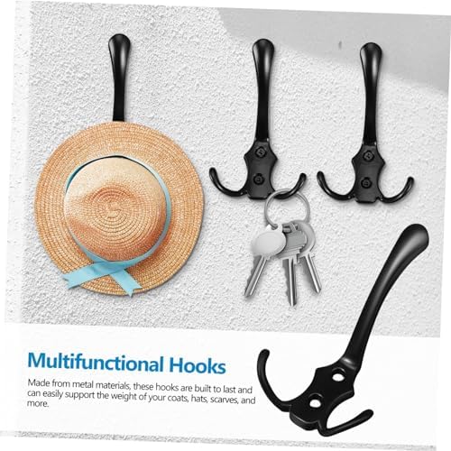 Vaguelly 20pcs Metal Wall Coat Hooks for Home Organization 1
