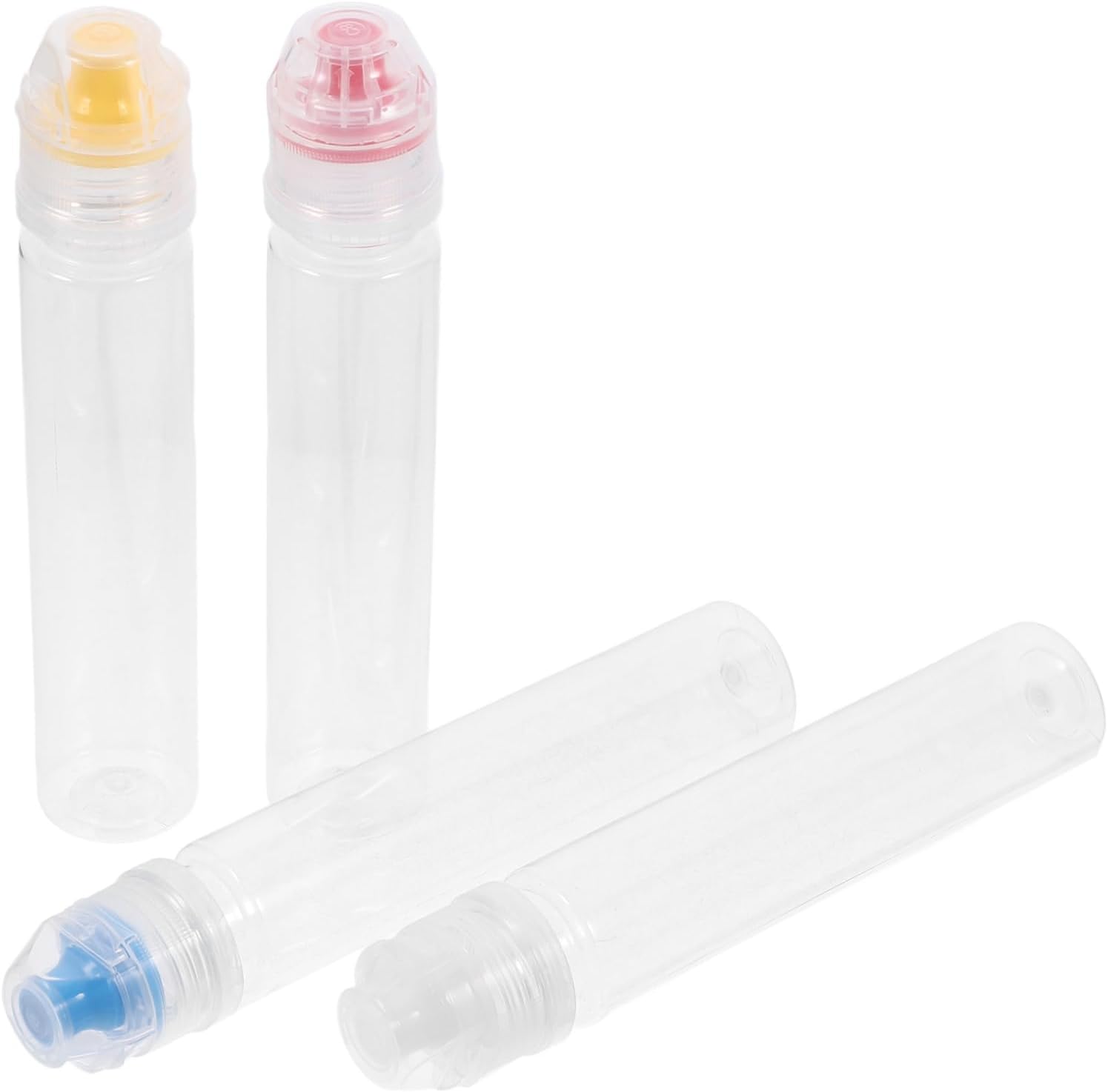 PartyKindom 4pcs2 Mini Squeeze Condiment Bottles