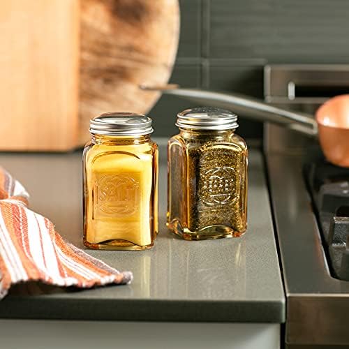 RSVP International Jumbo Amber Salt Pepper Shaker