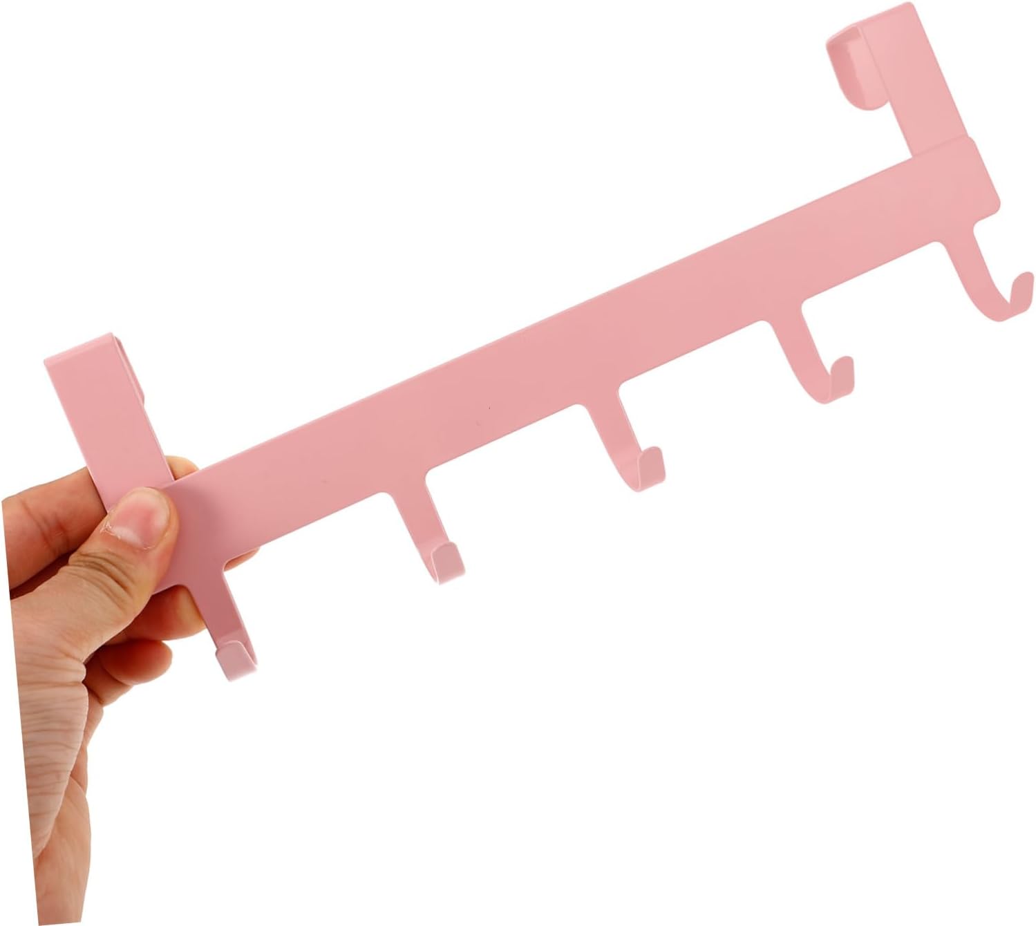Pink Traceless Wall Hooks Towel Bar No Drill