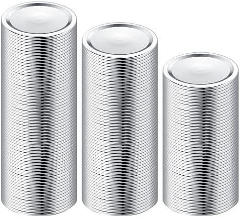 Topbooc 150-Count Regular Mouth Canning Lids Set 1