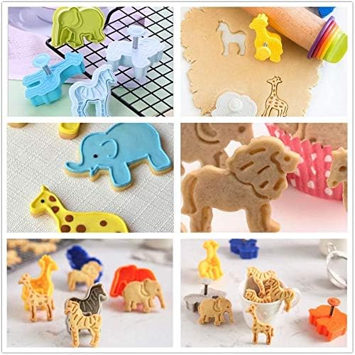 JeVenis Jungle Safari Animal Cake Mold Set 1