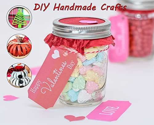 120 Pcs Wide Mouth Mason Jar Canning Lids Rings Set