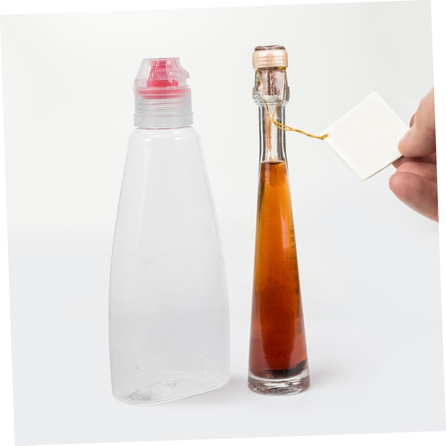 TOPPERFUN 3 Sets Honey Bottle Squirt Bottles for Sauce Seasoning