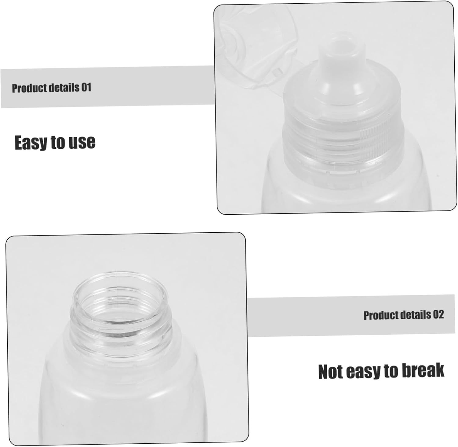 OKUMEYR 4 Pack Honey Dispenser Bottles 380g 1