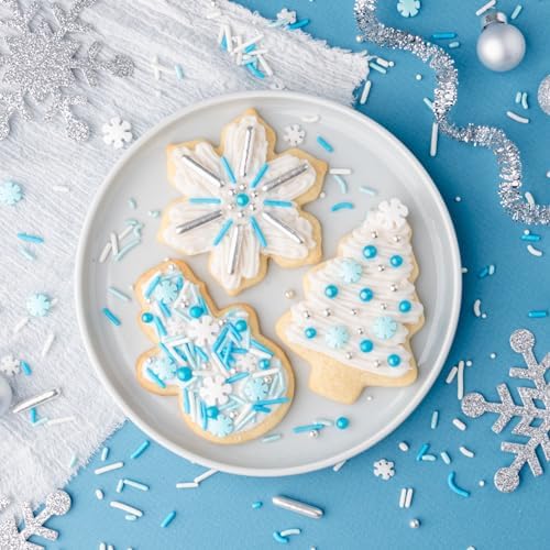 Cookie Cutter Kingdom Christmas Snowflake Cookie Cutter Set