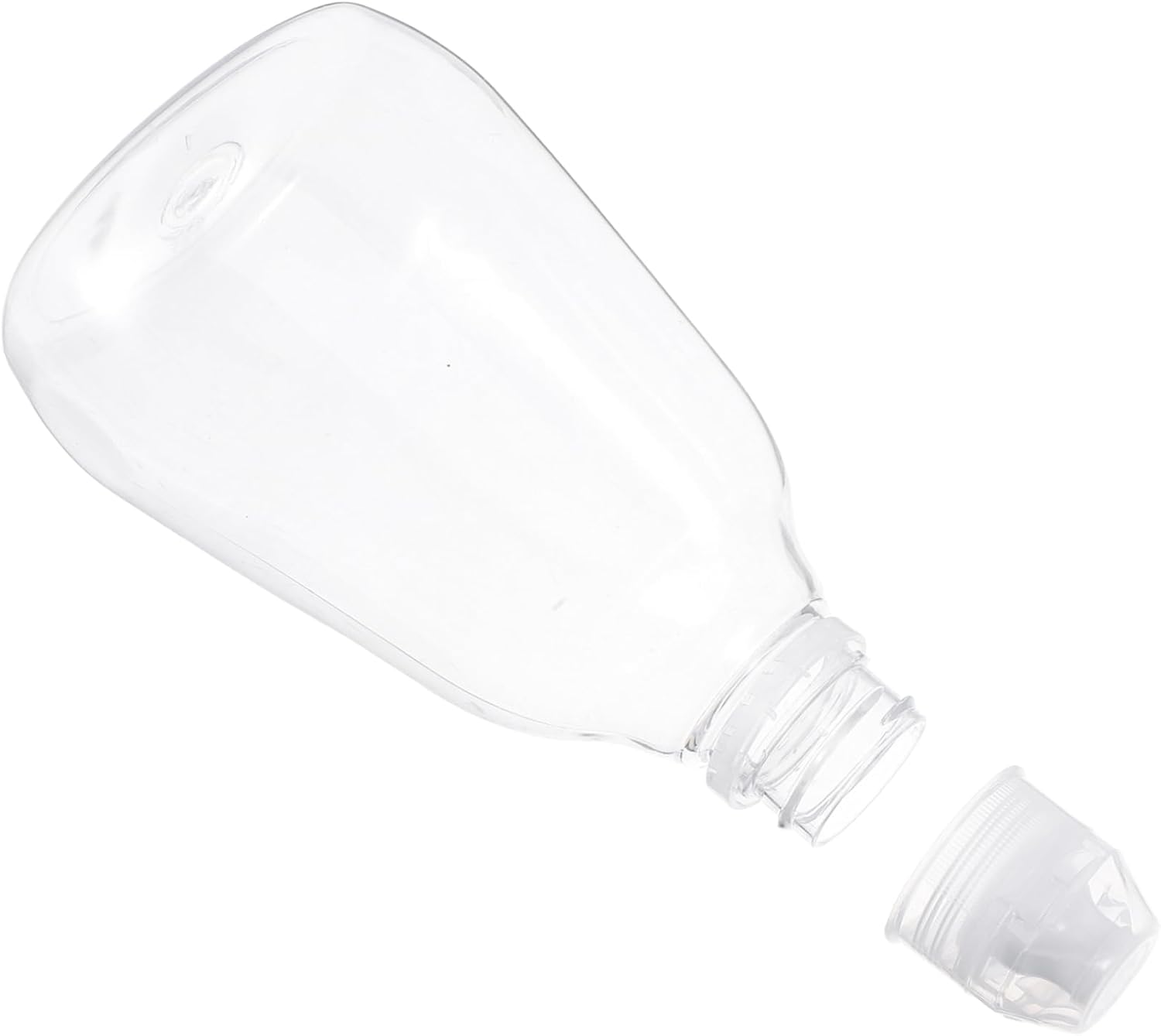 500g Clear Plastic Honey Dispenser with Flip Cap