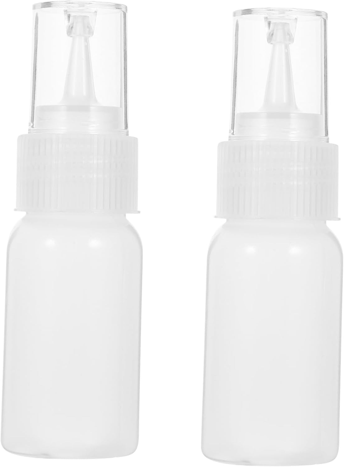 OKUMEYR 2-Piece Condiment Squeeze Bottles 30ml Leakproof Plastic