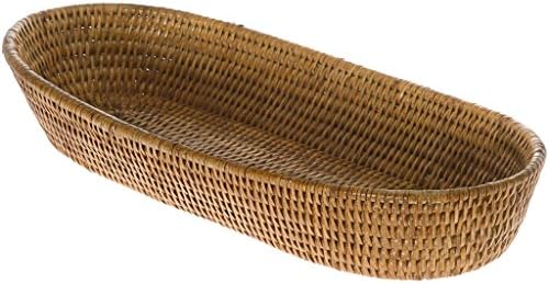 KOUBOO La Jolla Bread Basket Large Honey Brown 1