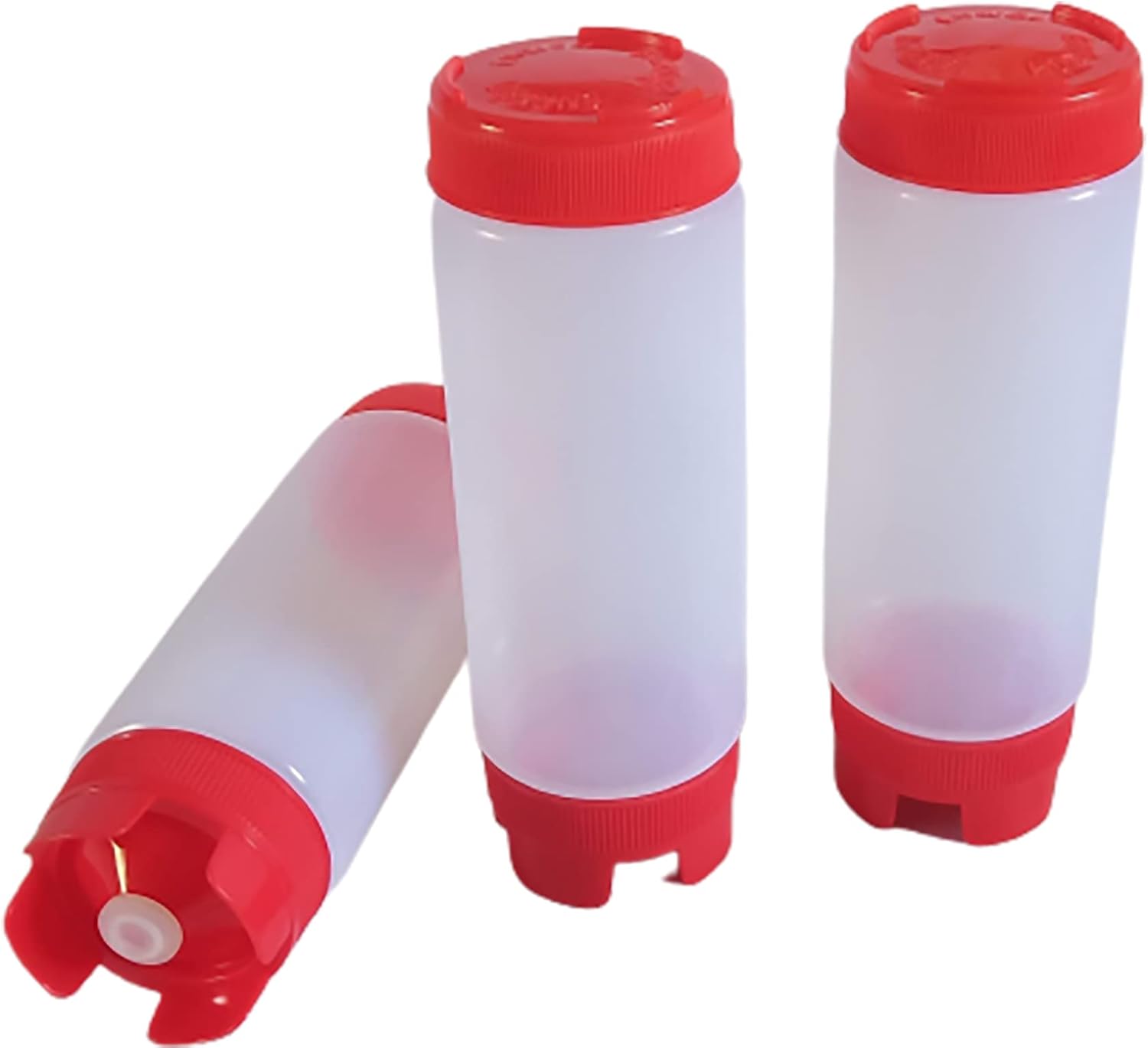 BAKERS PARDISE 15 Oz Condiment Squeeze Bottles Pack of 3 1