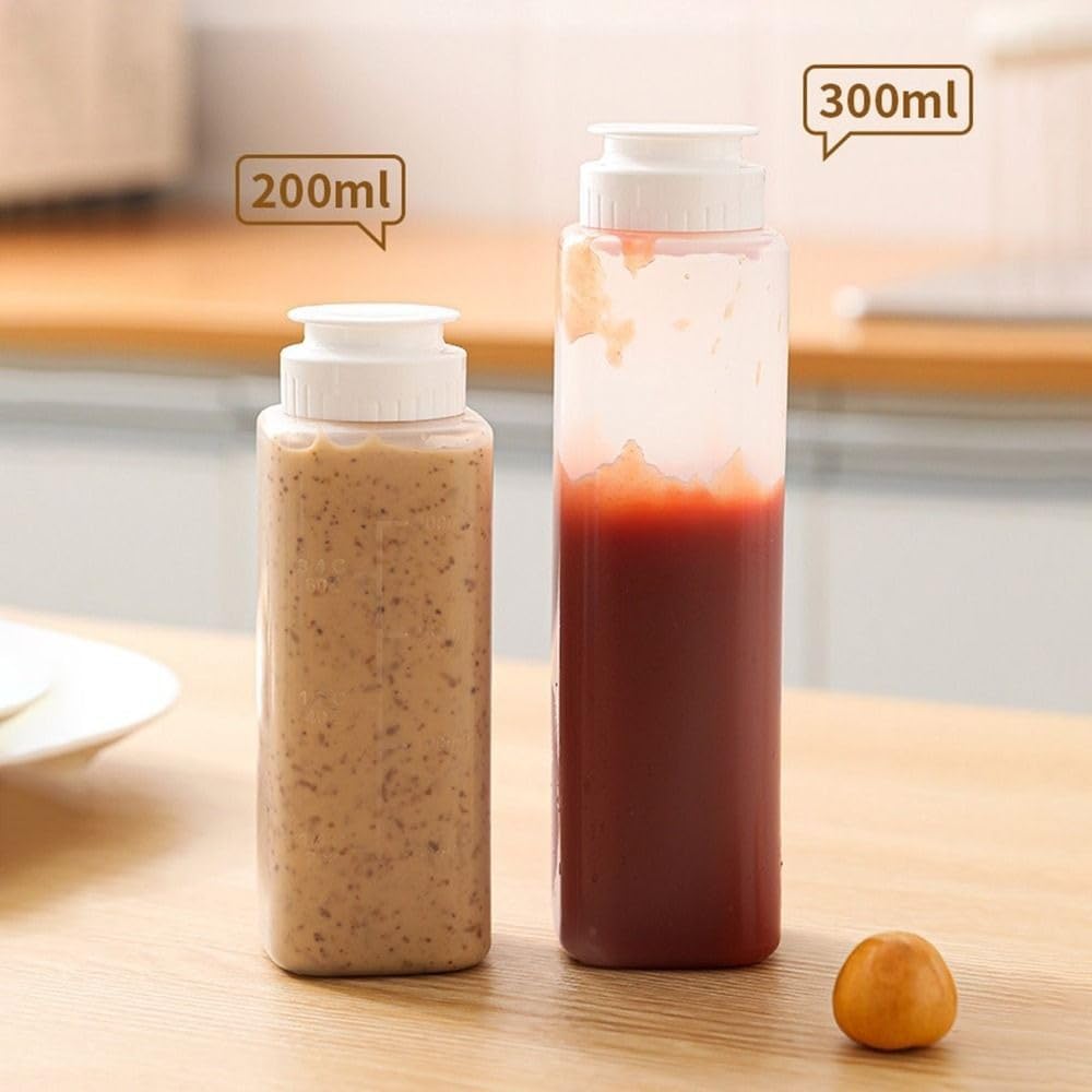 300ML Condiment Squeeze Bottle for Kitchen
