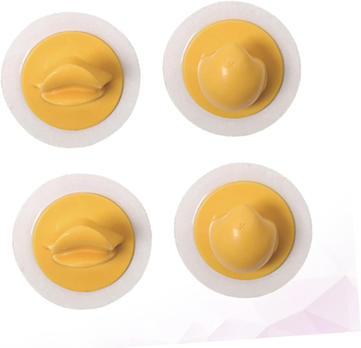 TIDTALEO 4pcs Seamless Hooks Wall Decor Bath Hook