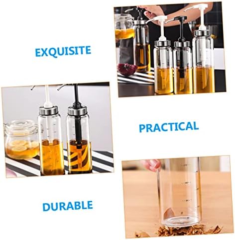 VOSAREA Honey Pump Dispenser Bottle for Honey Salt Sugar Pepper