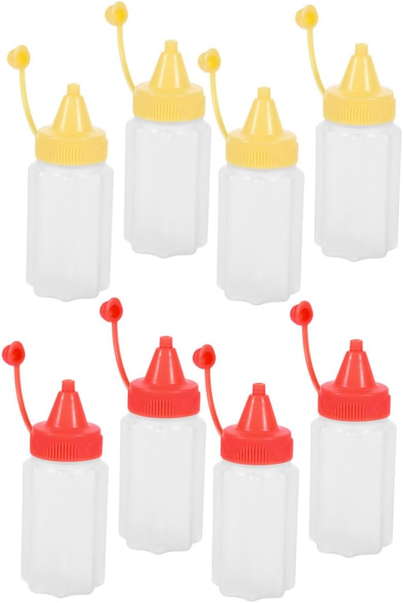 Mini Condiment Bottles Leak-Proof Portable Sauce Containers