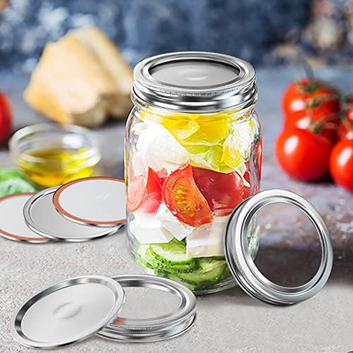 150PCS Regular Mouth Canning Lids No Rust