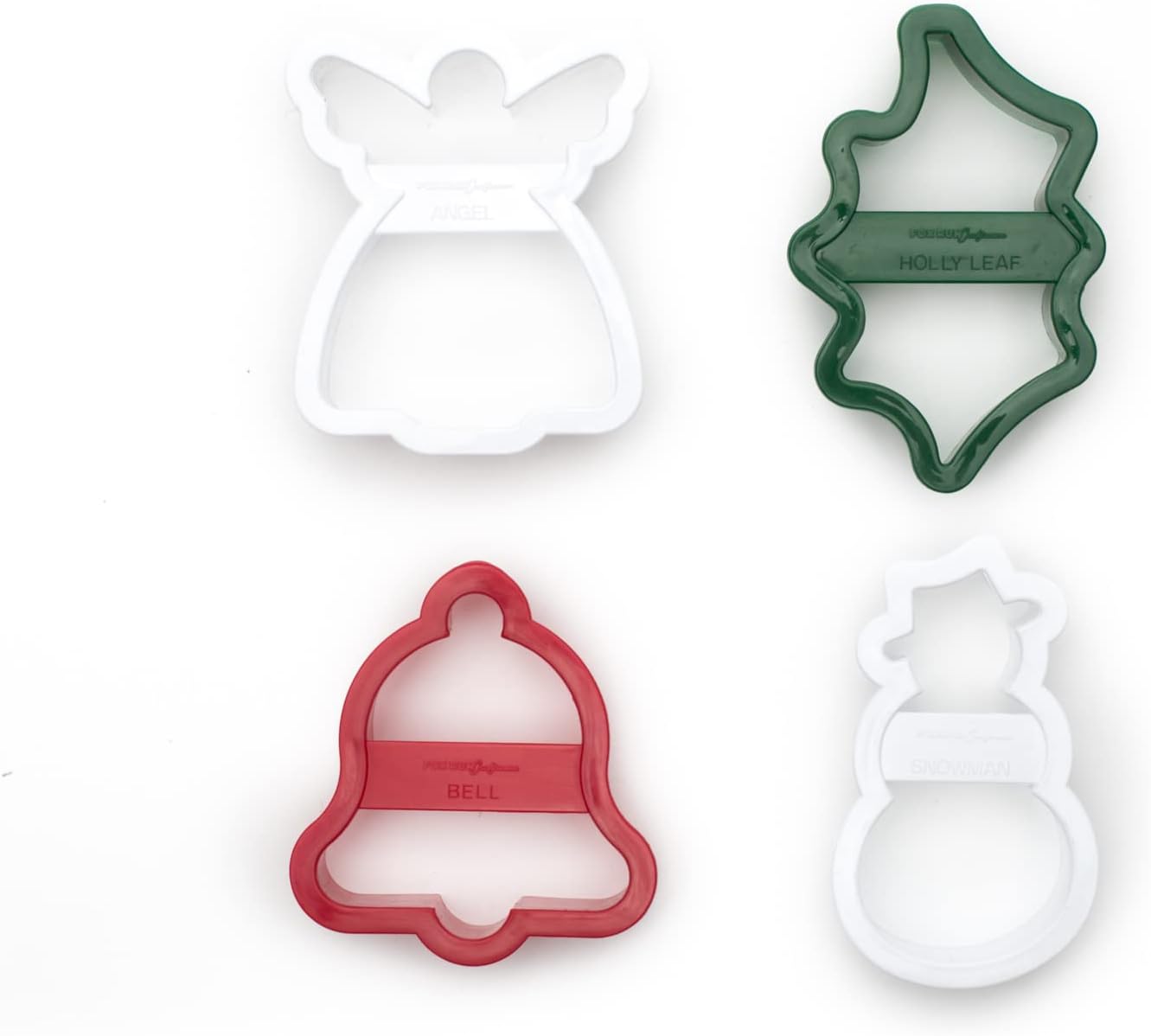 Fox Run Christmas Cookie Cutter Set 4-Piece