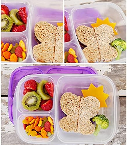 IELEK Sandwich Bread Cutters Shape Set for Kids 1