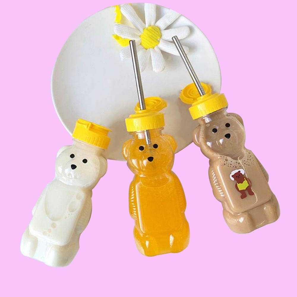Leadigol 12PCS Bear Shape Honey Squeeze Bottles
