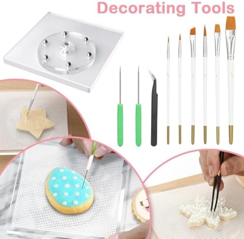 Kasmoire Easter Cookie Decorating Kit 185Pcs All-in-One 1