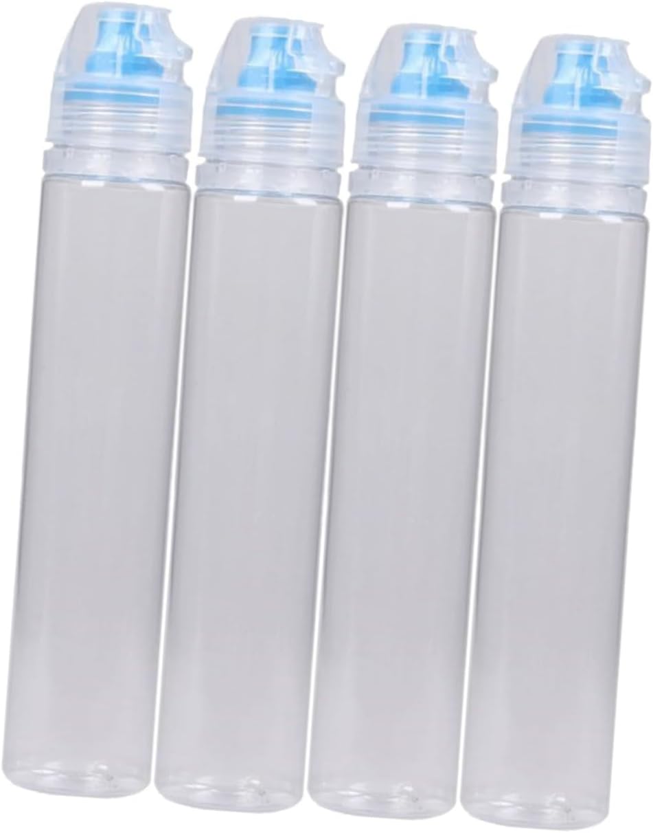 SECFOU 4Pcs PVC Condiment Squeeze Bottles 1