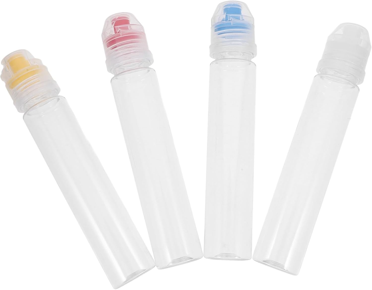 8 Pcs Mini Squeeze Condiment Bottles PET Ketchup Honey Oil Squeeze Containers