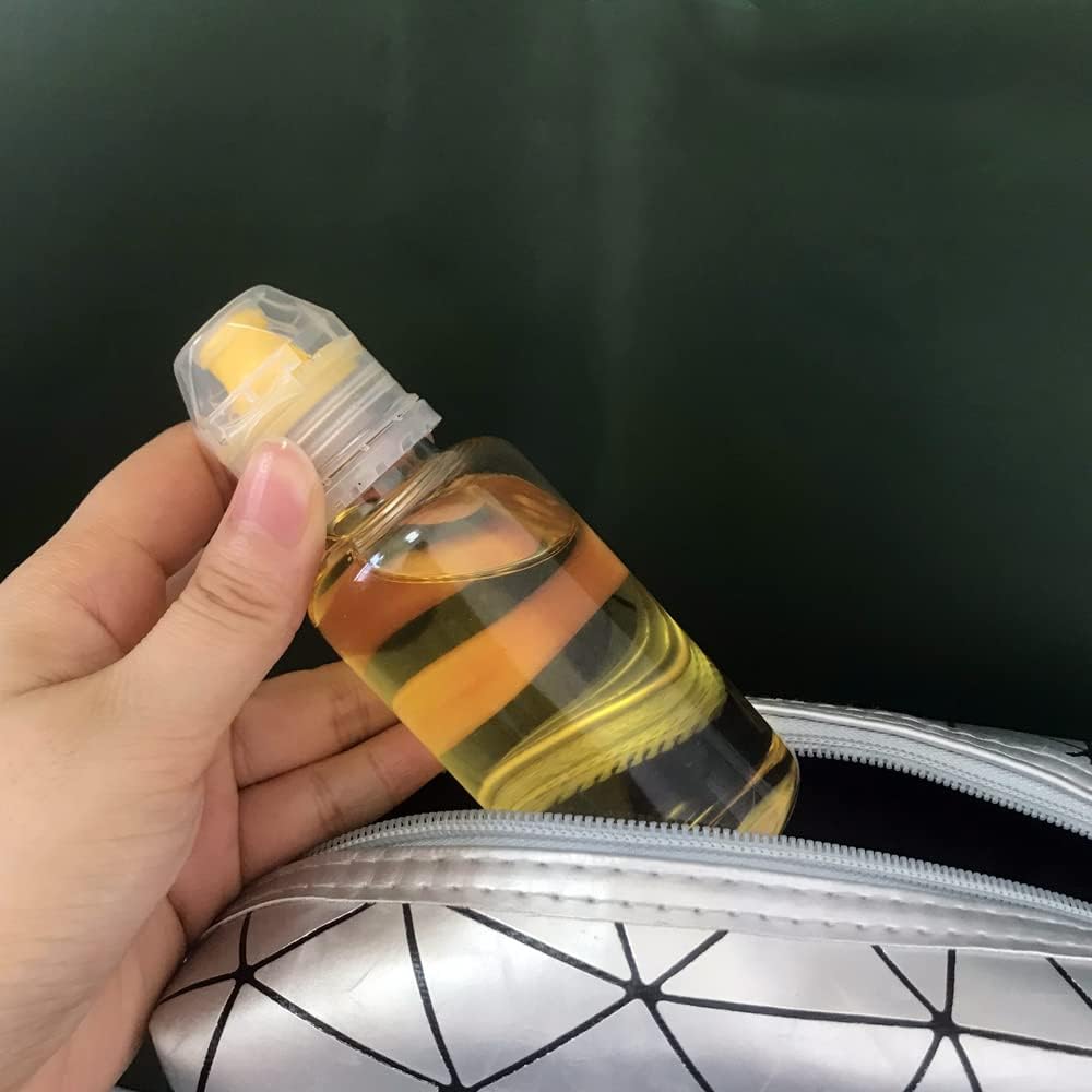 ZAYOIZY 4pcs Mini Honey Squeeze Bottles with Flip Top