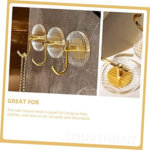 Cabilock Bathroom Towel Holder Hooks Wall Mount