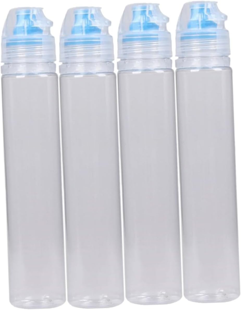 SHOWERORO 4 Pack Portable PVC Condiment Bottles 1