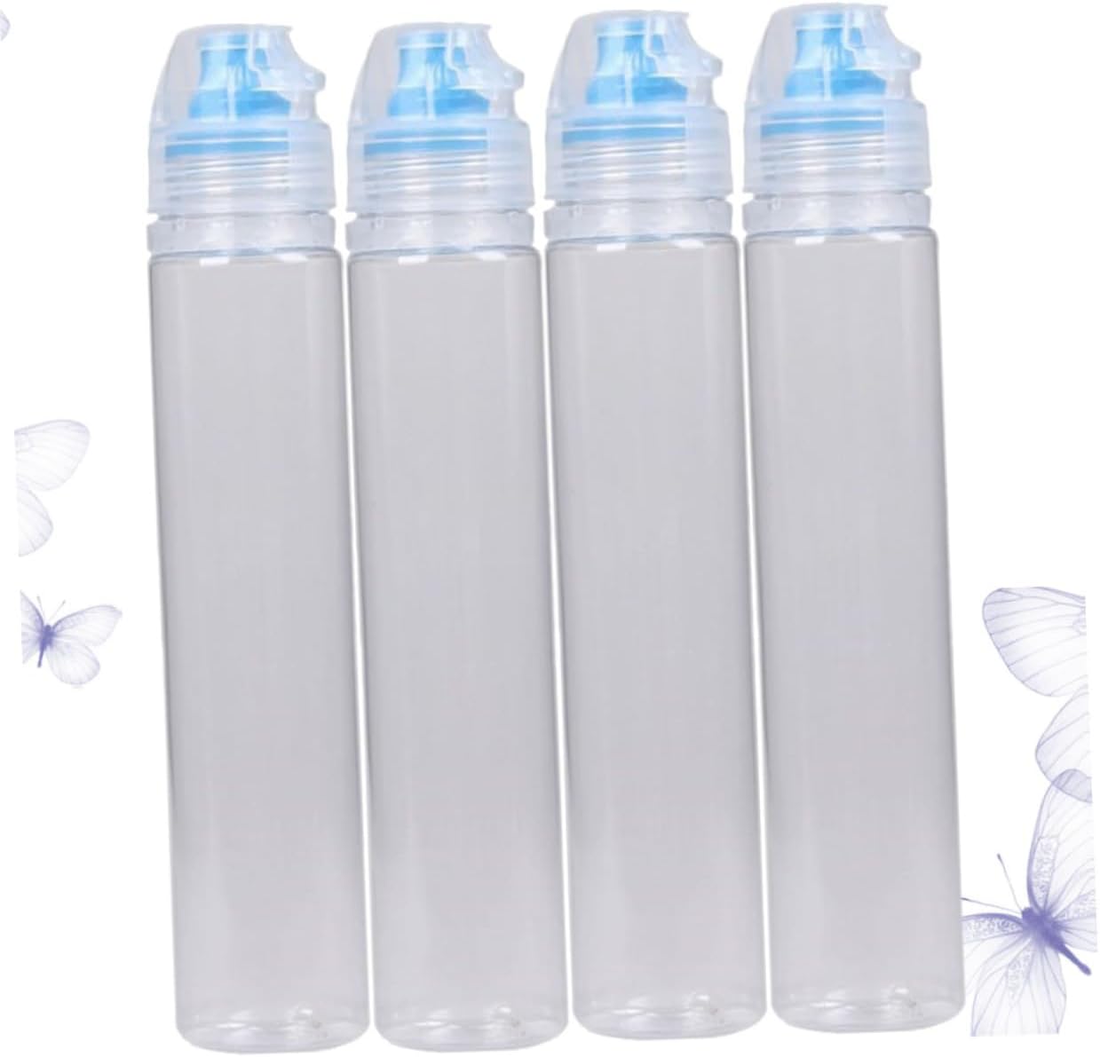 SECFOU 4Pcs PVC Condiment Squeeze Bottles 1