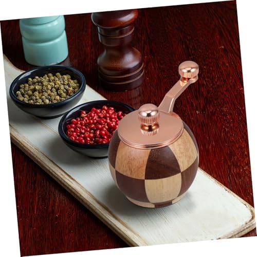 Mikinona Modern Wooden Pepper Grinder Set